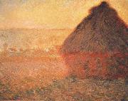 Claude Monet Meule,Soleil coucbant Spain oil painting artist
